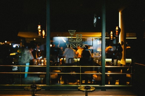 บาร์ Vesper Bar บาร์ลับ สีลม